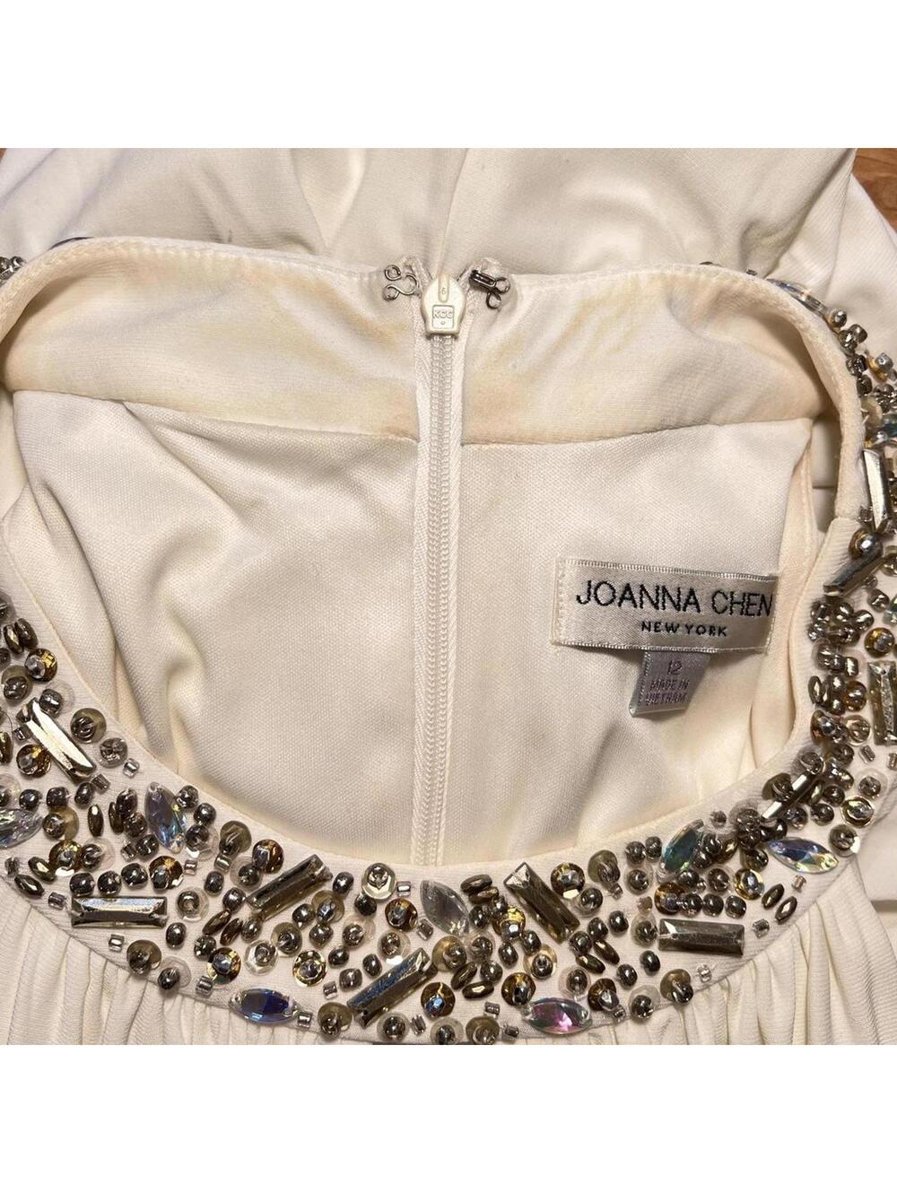 Ivory Beaded Dress - Picture 6 of 8